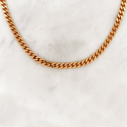 Choker Flat Curb - ByNouck Jewelry