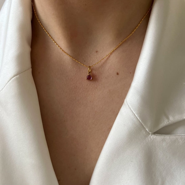DYO Amethyst Drop - ByNouck Jewelry