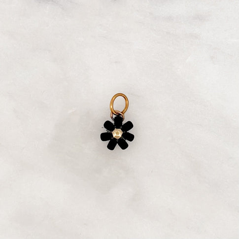 DYO Black Beads Flower - ByNouck Jewelry