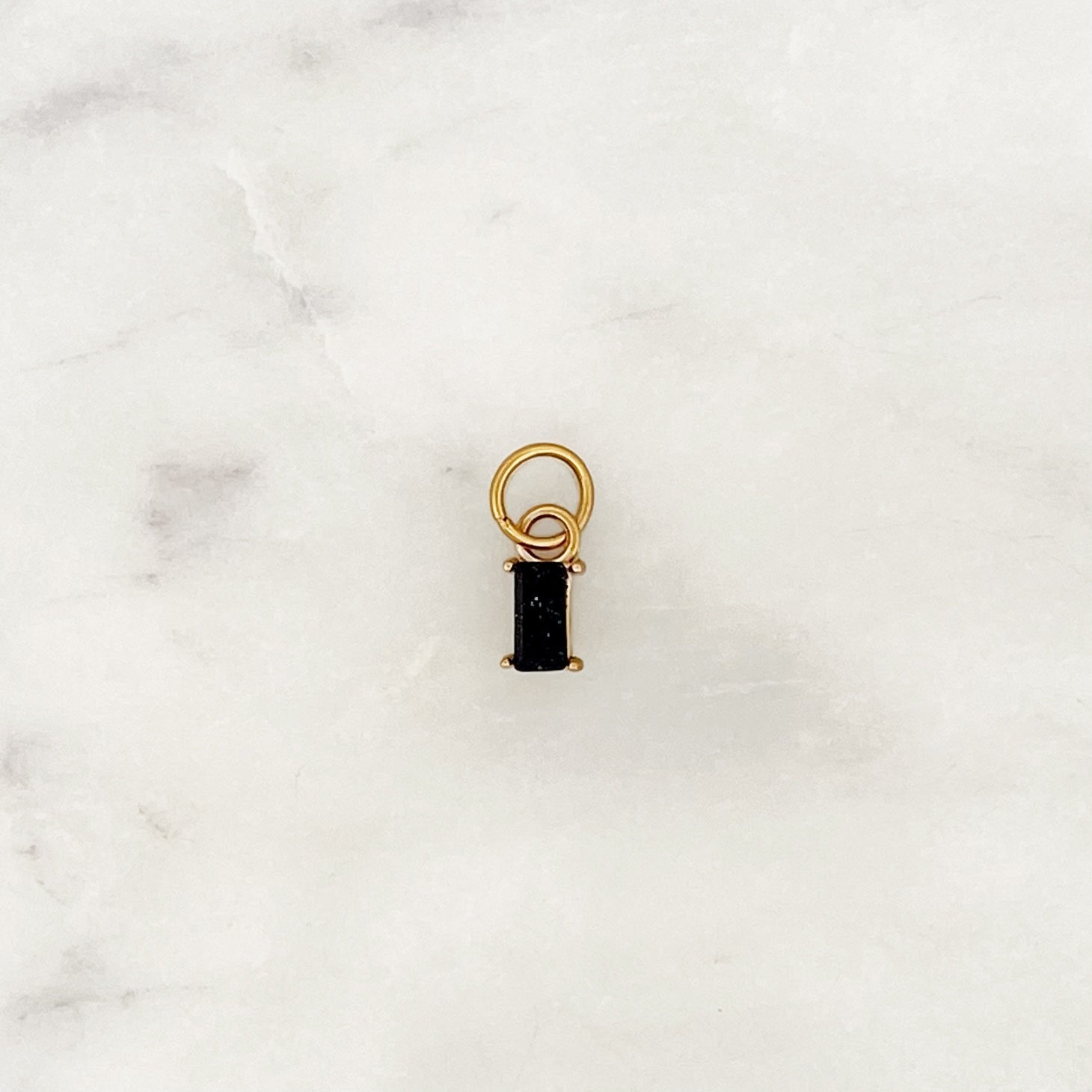 DYO Blue Sandstone Baguette - ByNouck Jewelry