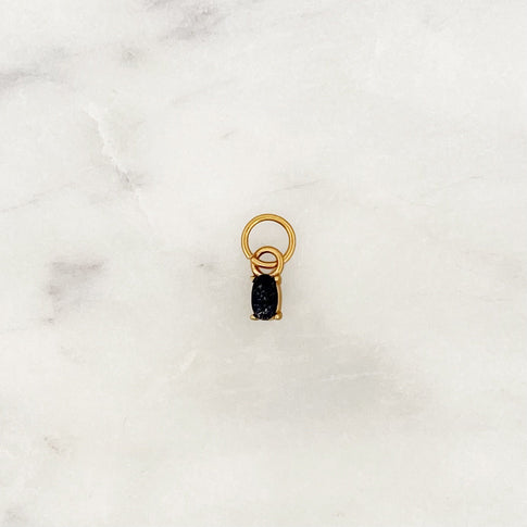 DYO Blue Sandstone Oval - ByNouck Jewelry