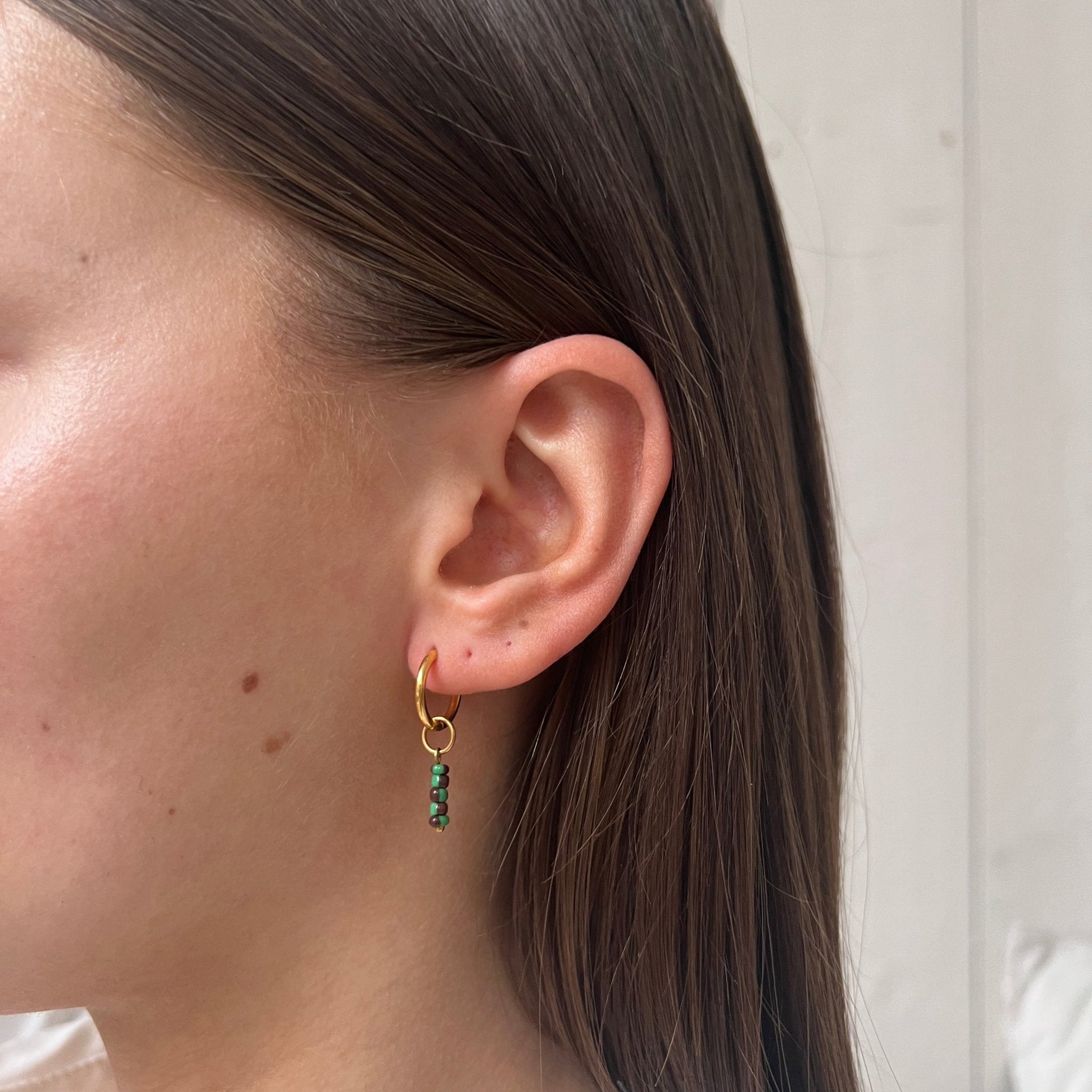 DYO Green - Brown Beads - ByNouck Jewelry