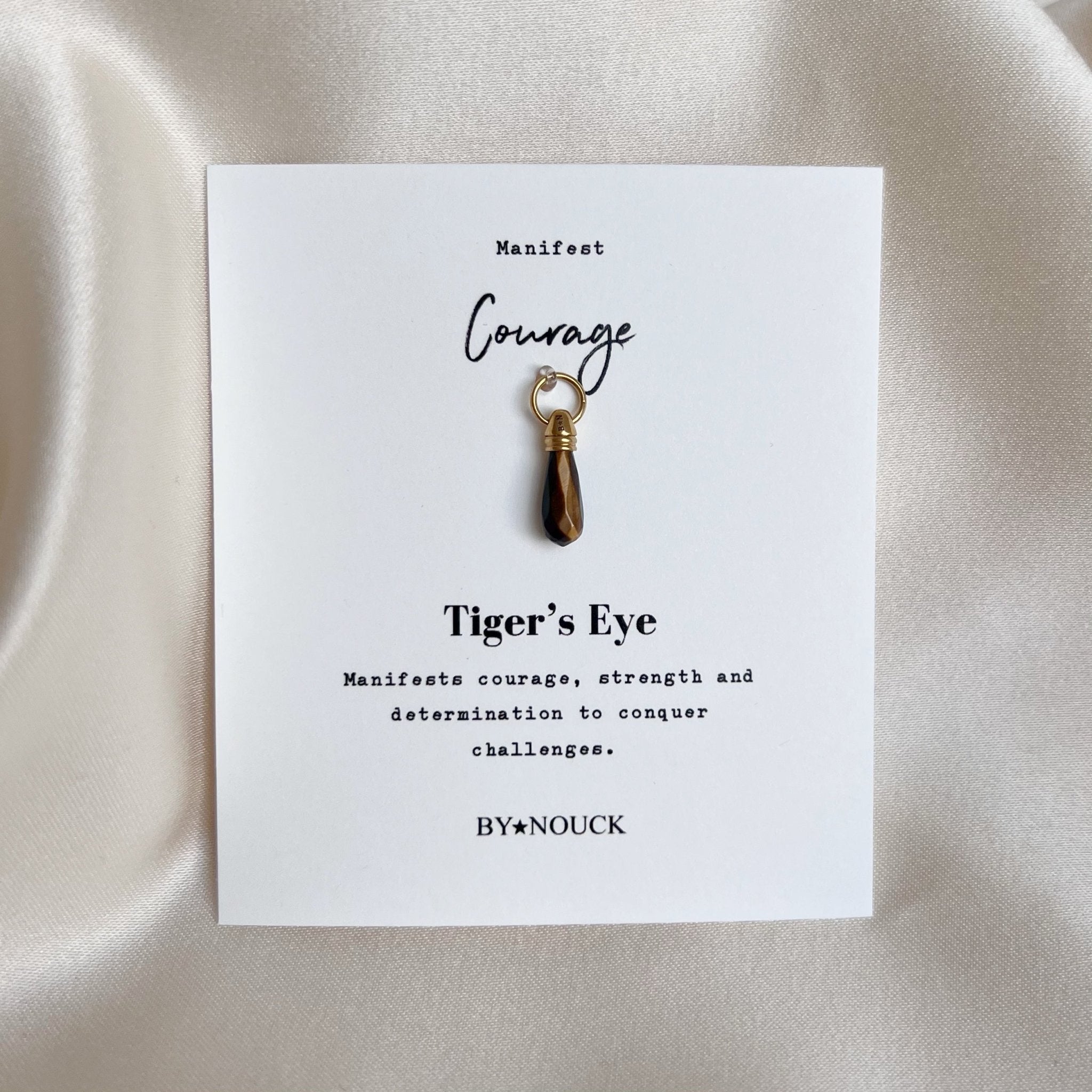 DYO Manifest Stone Tiger's Eye - ByNouck Jewelry