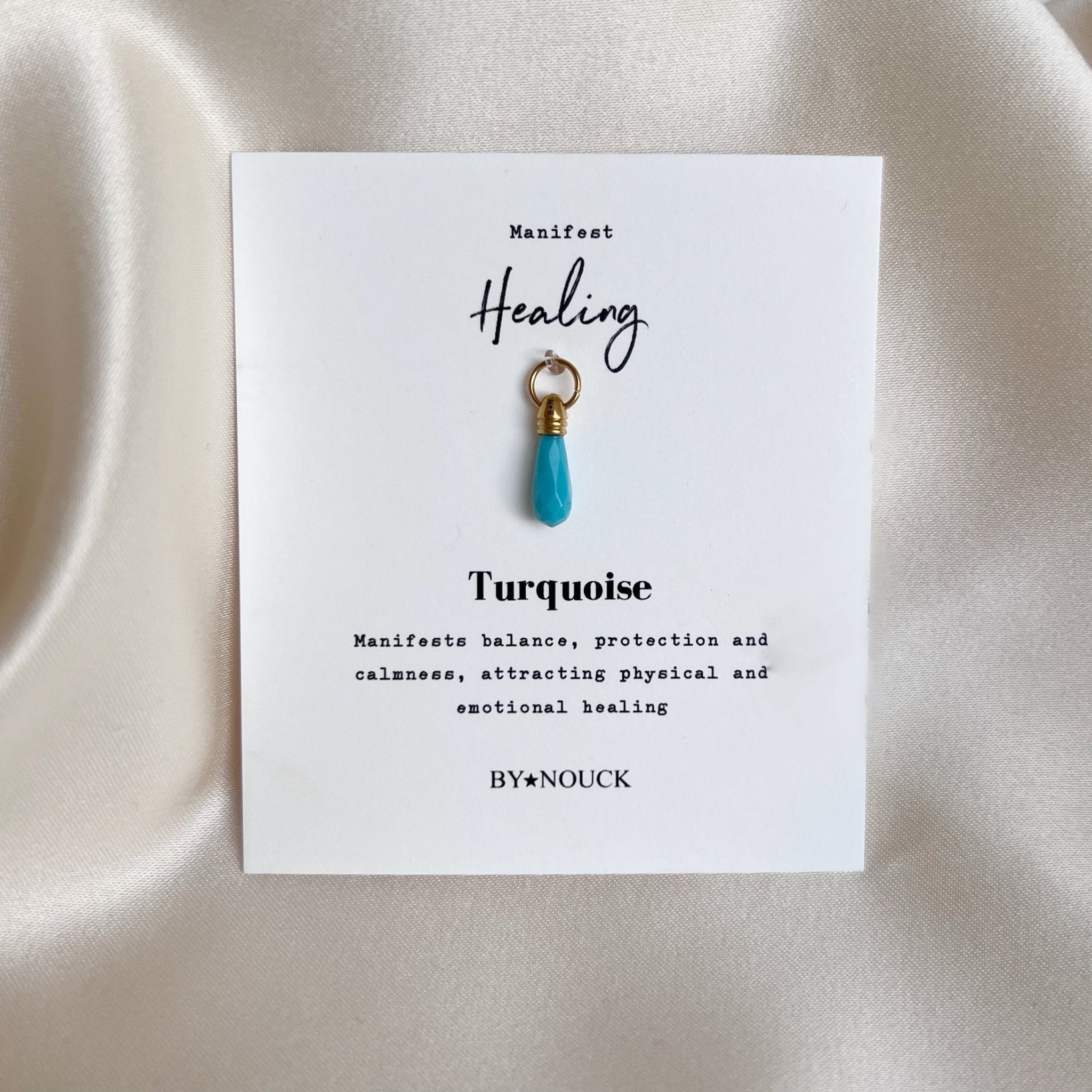 DYO Manifest Stone Turquoise - ByNouck Jewelry