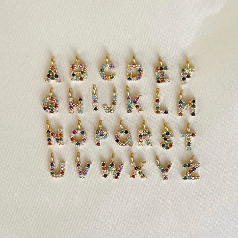 DYO Rainbow Initial - ByNouck Jewelry