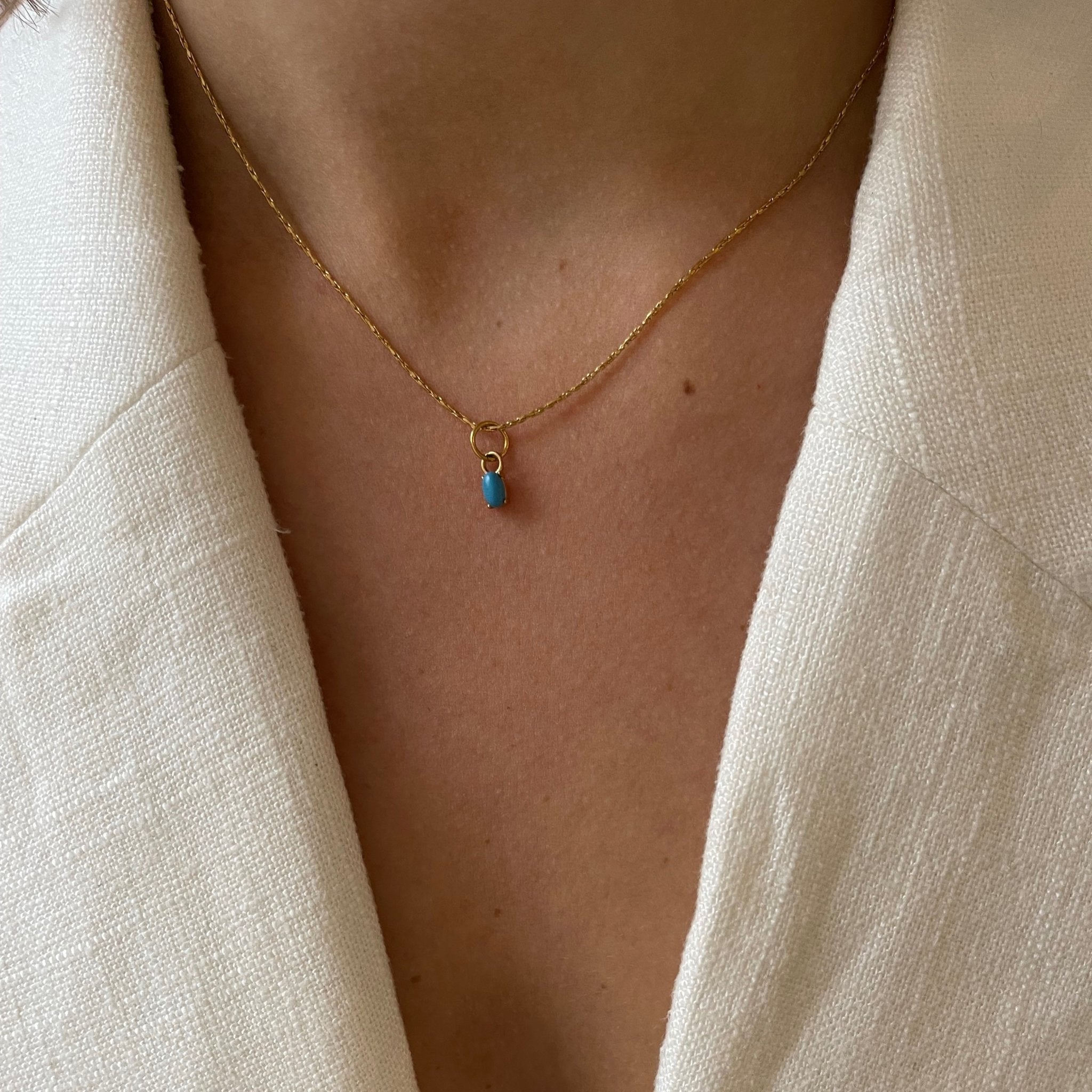 DYO Turquoise Oval - ByNouck Jewelry