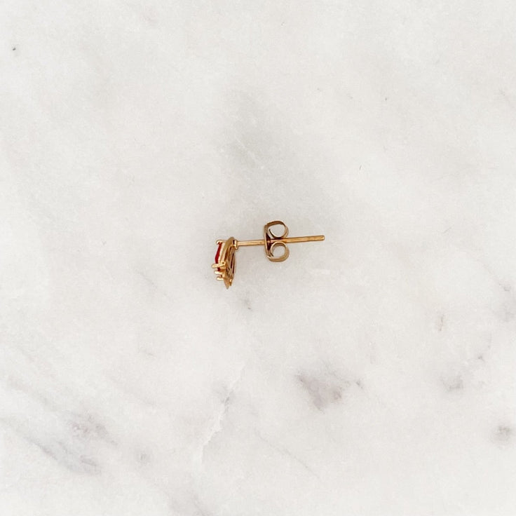 Earstud Moon Fish - ByNouck Jewelry