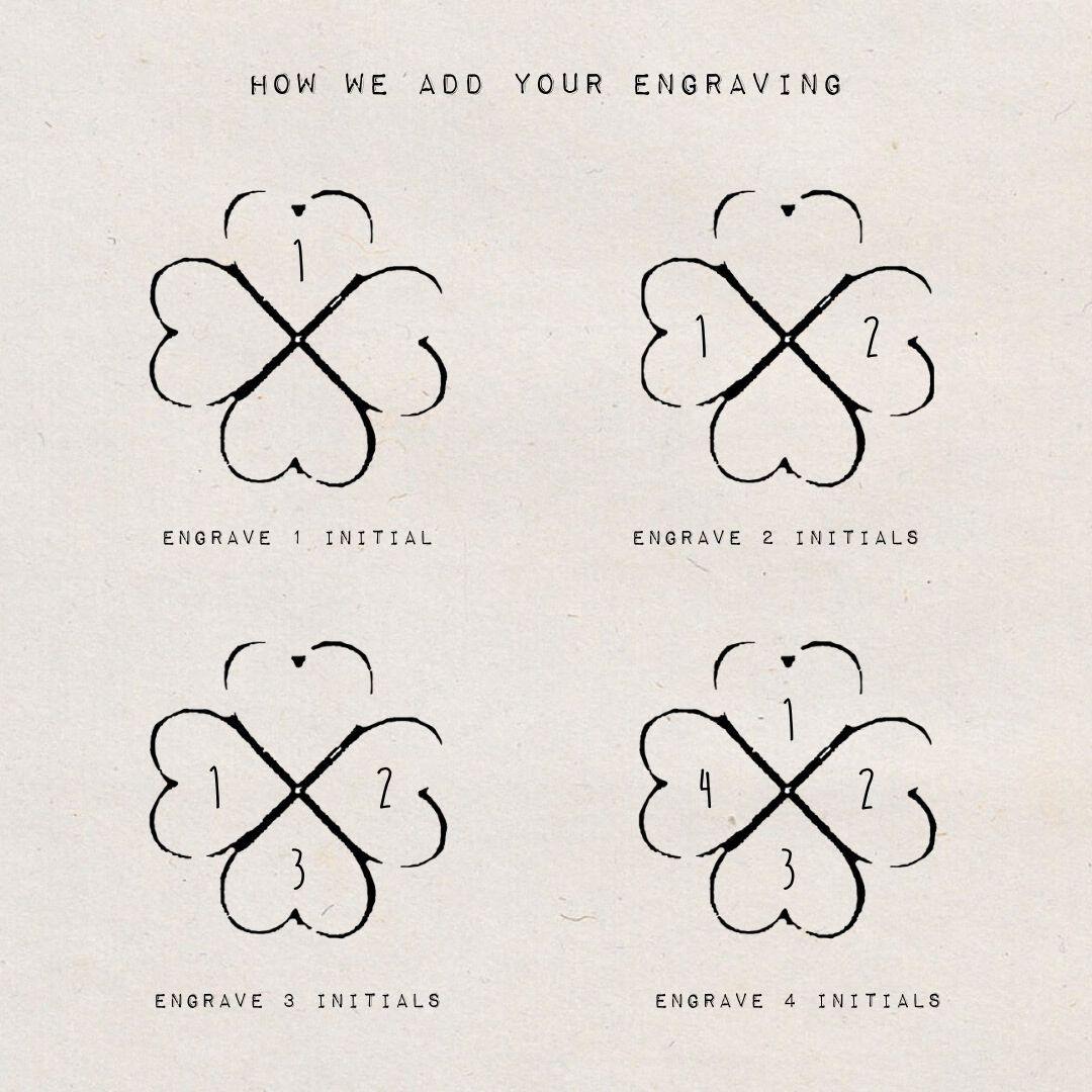DYO Engrave Small Clover