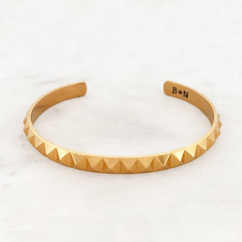 Facet Bangle - ByNouck Jewelry