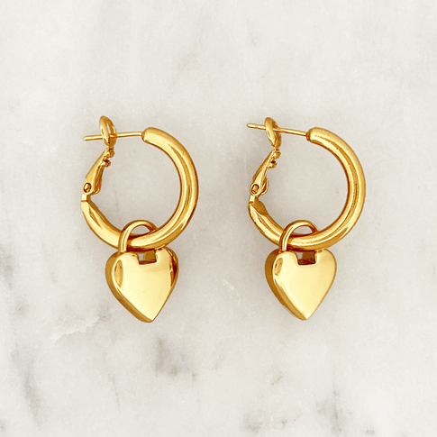 Hoop Set Love Hasps - ByNouck Jewelry