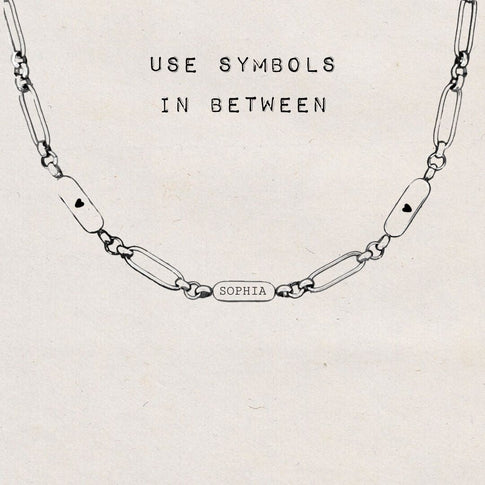 Necklace Engraved Tags - ByNouck Jewelry