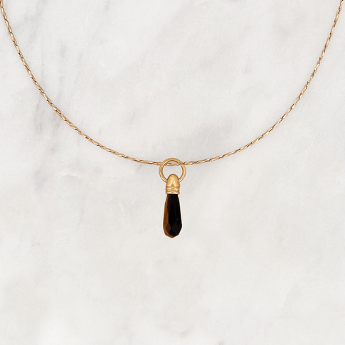 Necklace Manifest Stone Tiger’s Eye - ByNouck Jewelry