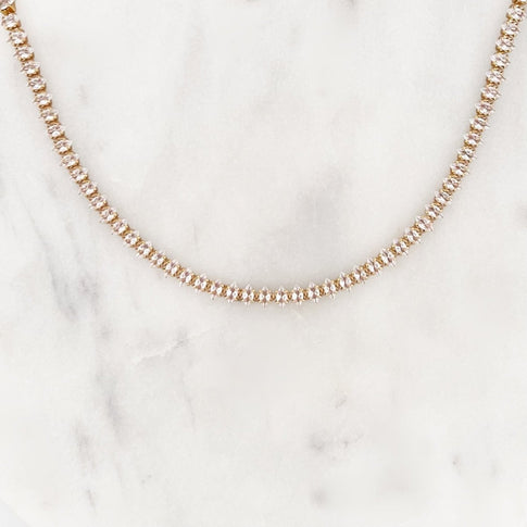 Oval Rhinestone Choker - ByNouck Jewelry