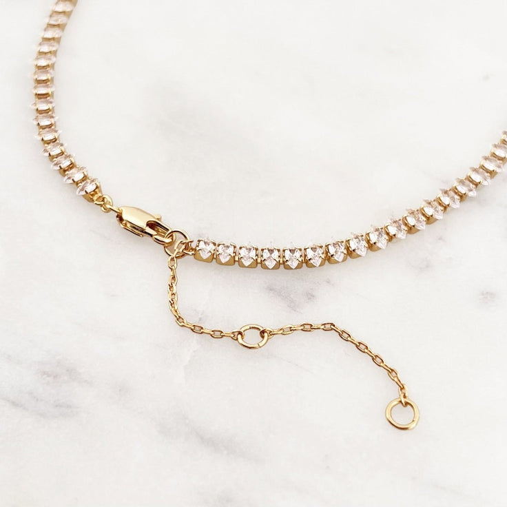 Oval Rhinestone Choker - ByNouck Jewelry
