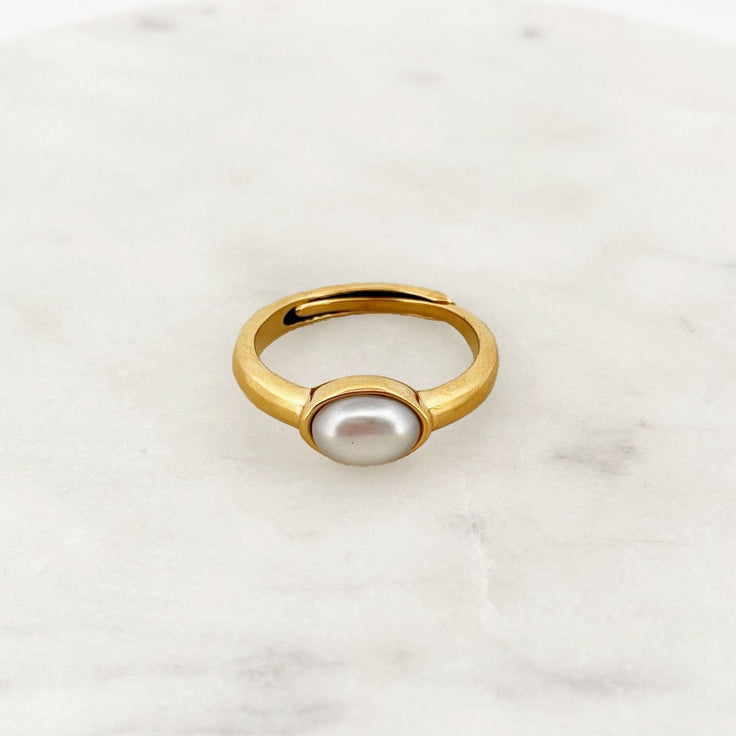 Pearl Gem Ring - ByNouck Jewelry