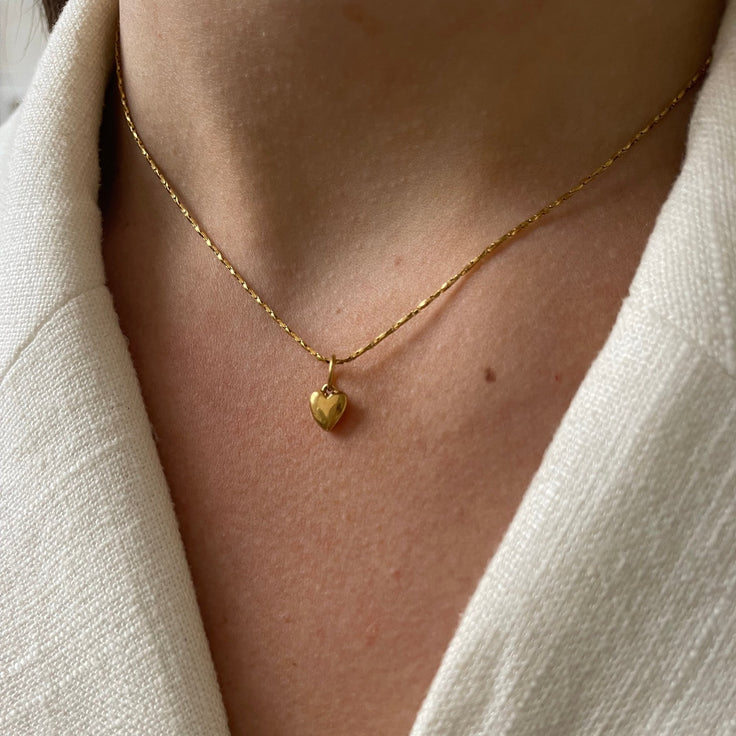 Rope Choker Heart - ByNouck Jewelry