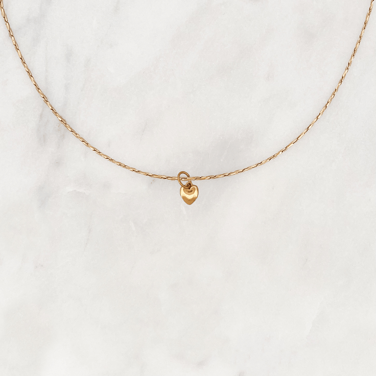 Rope Choker Heart - ByNouck Jewelry