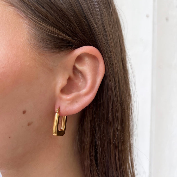Square Hoop Set - ByNouck Jewelry