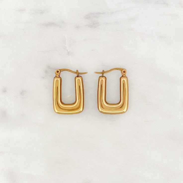Square Hoop Set - ByNouck Jewelry