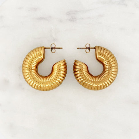 Thread Hoop Set - ByNouck Jewelry