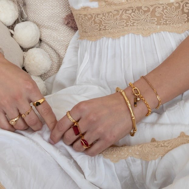 Bamboo Bangle - ByNouck Jewelry