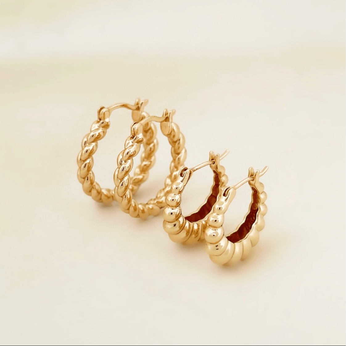 Big Braided Hoop Set - ByNouck Jewelry