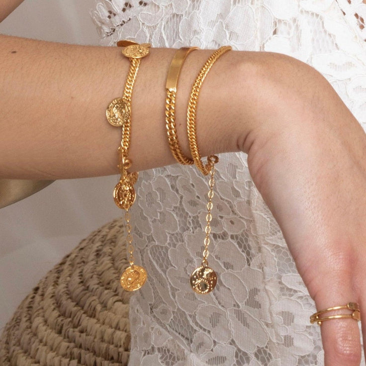 Bracelet Small Curb Mystic - ByNouck Jewelry