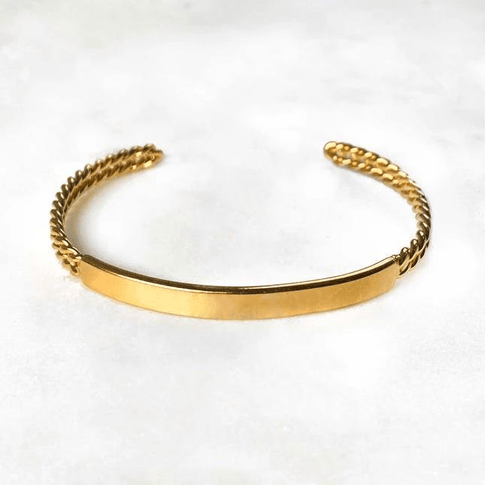 Bracelet Twisted Bangle | ByNouck - Handmade with ♥︎