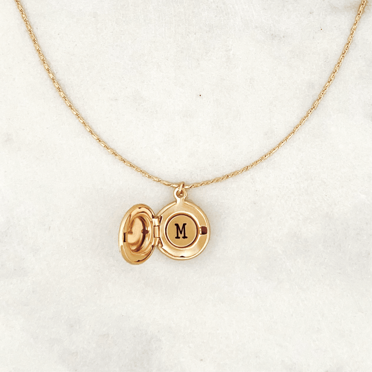 Choker Engrave Round Medallion | ByNouck - Handmade with ♥︎