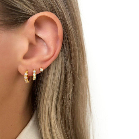 Earparty Opal Hoops - ByNouck Jewelry