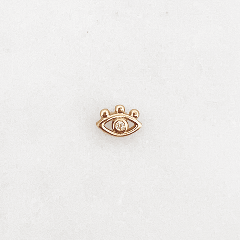 Earstud Shiny Eye - ByNouck Jewelry