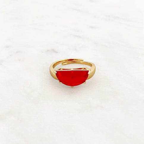 Red Candy Ring - ByNouck Jewelry