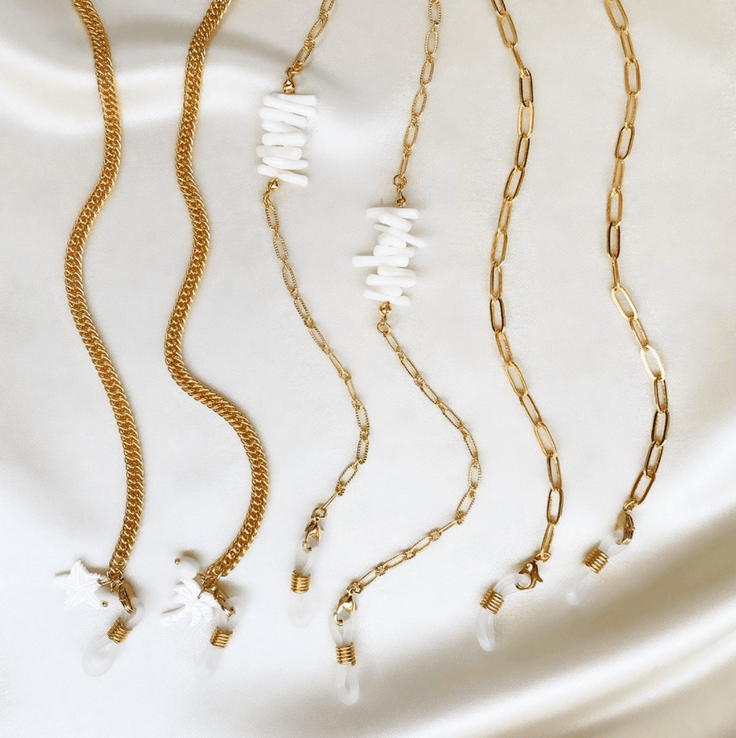 Sunny Cord Small Oval Coral - ByNouck Jewelry
