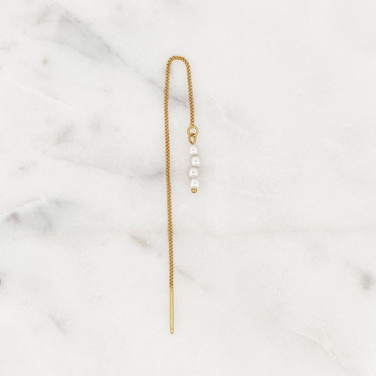 Threader Pearl - ByNouck Jewelry
